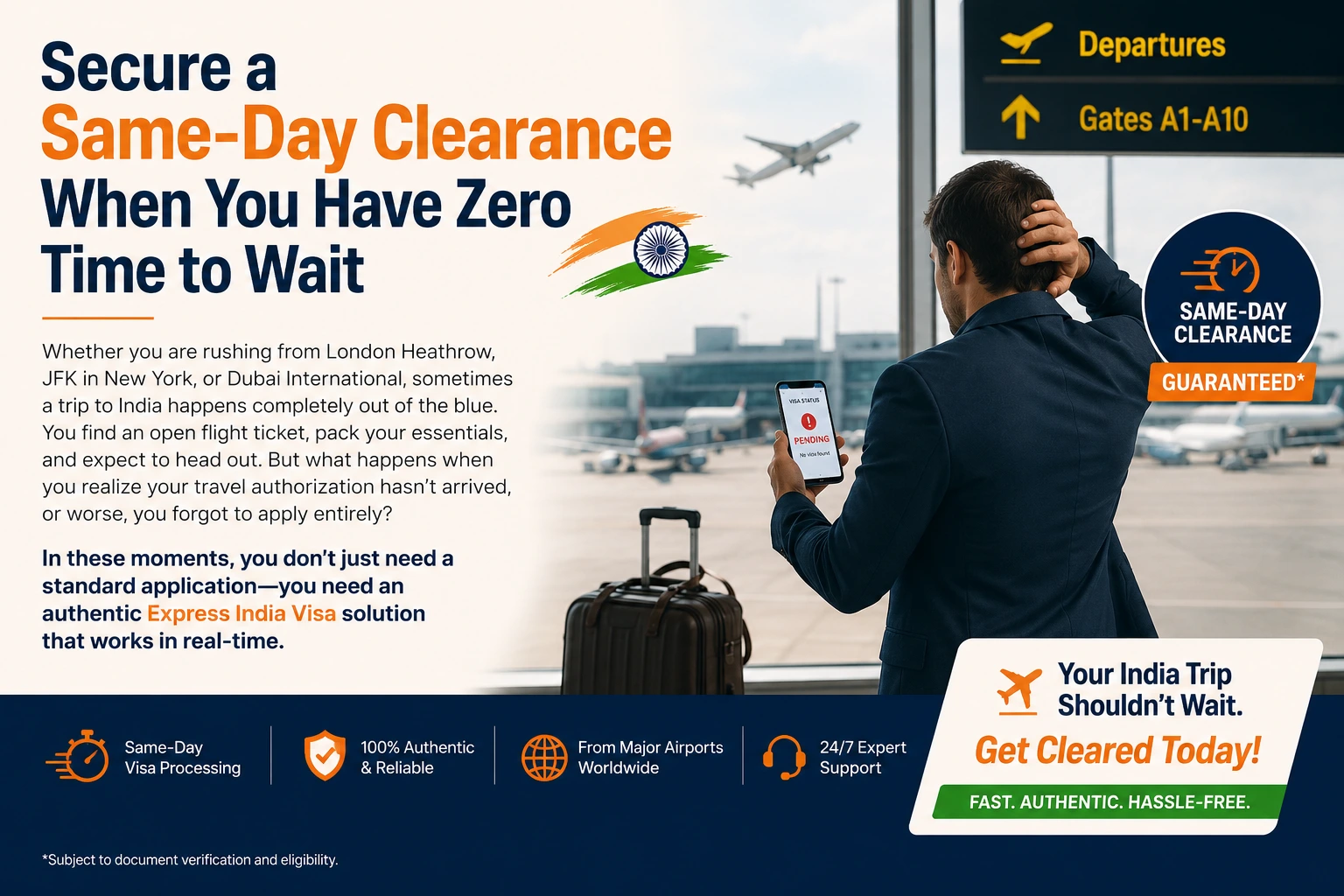 Secure a Same-Day Clearance When You Have Zero Time to Wait